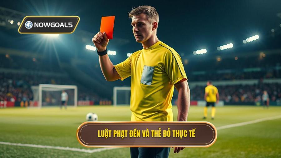 1. Luật phạt đền và thẻ đỏ thực tế