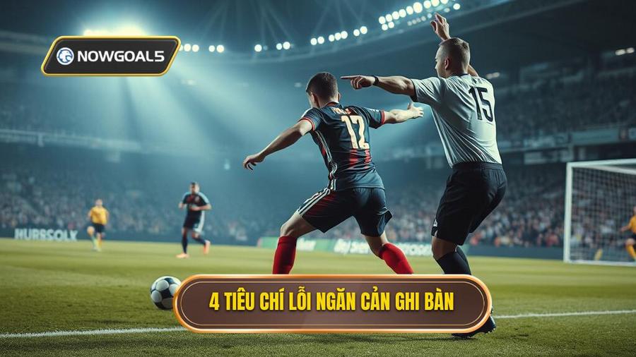 2. 4 tiêu chí lỗi ngăn cản ghi bàn