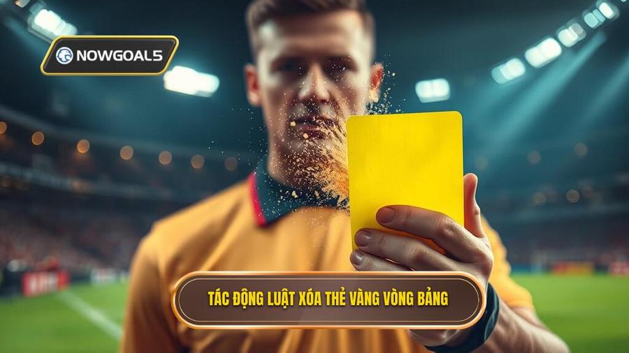 3. Tác động luật xóa thẻ vàng vòng bảng
