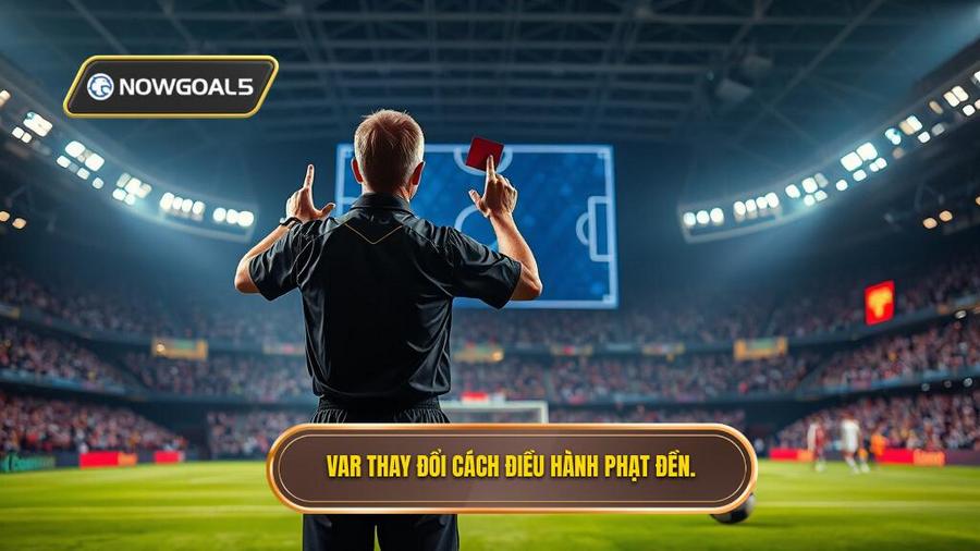 3. VAR thay đổi cách điều hành phạt đền.