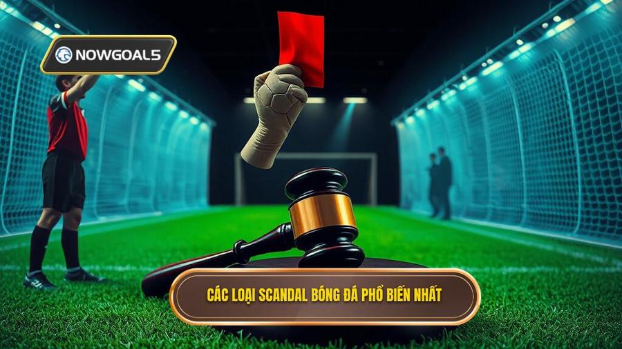 Phân loại các hình thức scandal bóng đá phổ biến