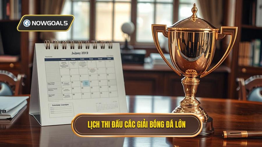 Lịch thi đấu và mục tiêu tại các giải đấu lớn
